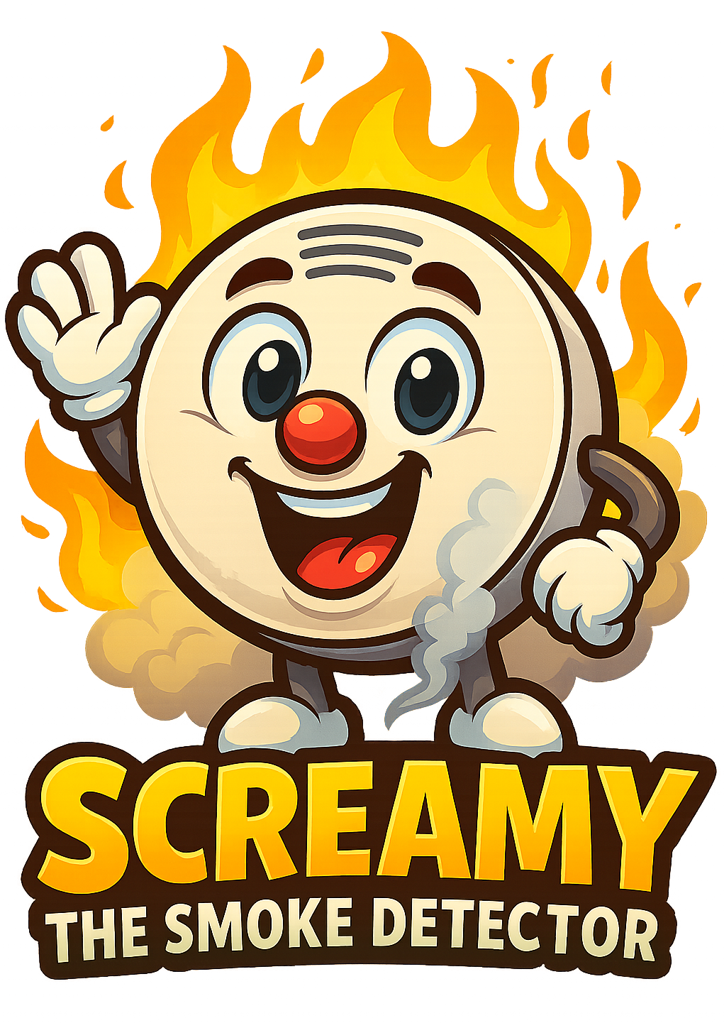 Screamy the Smoke Detector
